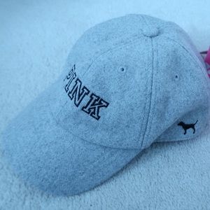 Gray VS PINK Wool Baseball Cap
